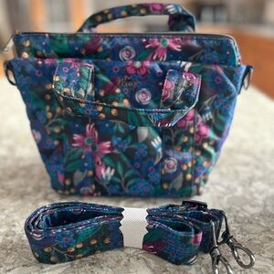 EUC Lug Dory Mini Crossbody in Whimsey Black